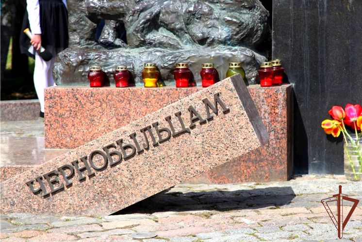 Росгвардия на юге России приняла участие в мероприятиях по случаю годовщины чернобыльской аварии