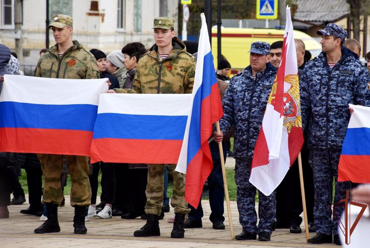 Росгвардия в Адыгее присоединилась к акции поддержки защитников Отечества