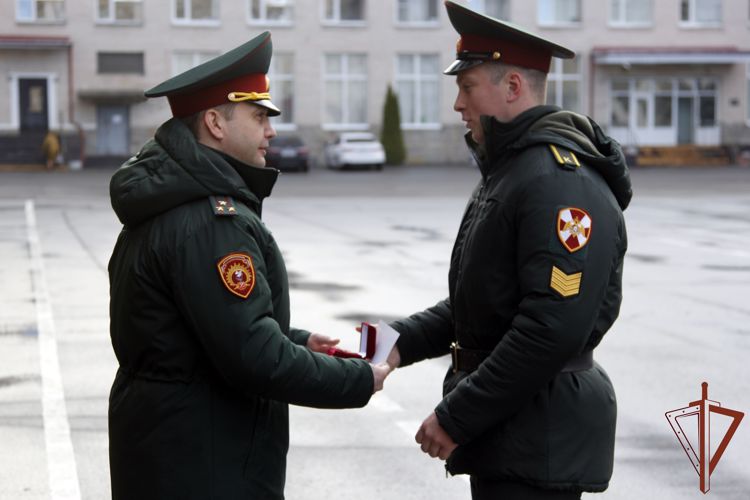 В Санкт-Петербургском военном институте Росгвардии проверен уровень физподготовки личного состава 