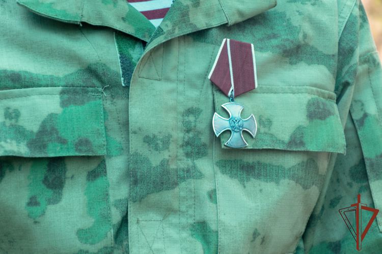 Боевые награды за личное мужество вручены военнослужащим и сотрудникам Южного округа Росгвардии (видео)