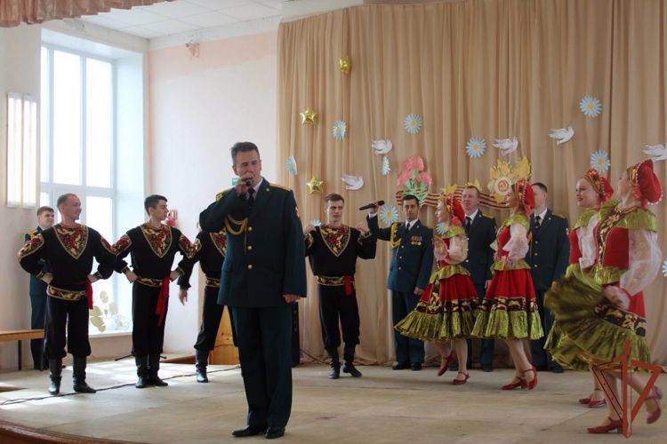  Ансамбль песни и пляски Уральского округа Росгвардии присоединился ко Всероссийской  акции «Георгиевская лента»