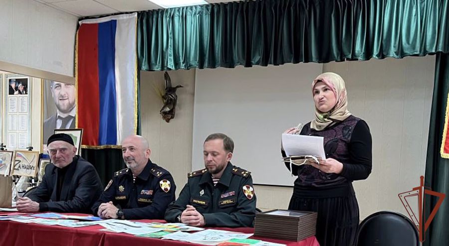 Управление Росгвардии по Чеченской Республике присоединилось к акции «Своих не бросаем»