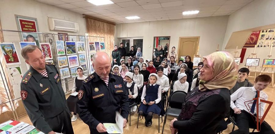 Управление Росгвардии по Чеченской Республике присоединилось к акции «Своих не бросаем»