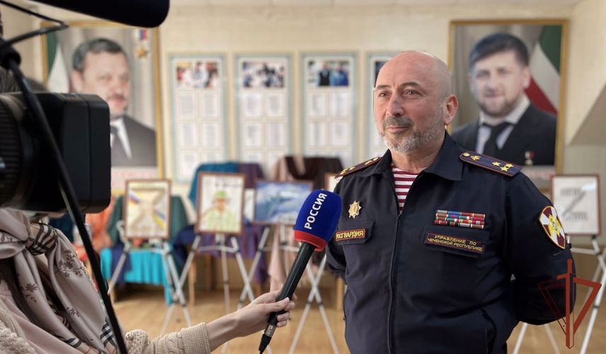 Управление Росгвардии по Чеченской Республике присоединилось к акции «Своих не бросаем»
