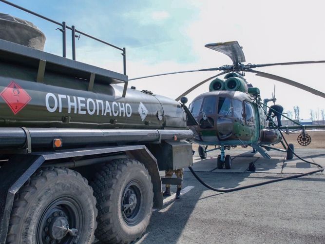 Летчики уральской эскадрильи Росгвардии отработали поражение наземных целей (видео)