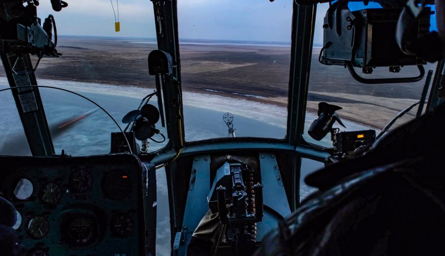 Летчики уральской эскадрильи Росгвардии отработали поражение наземных целей (видео)