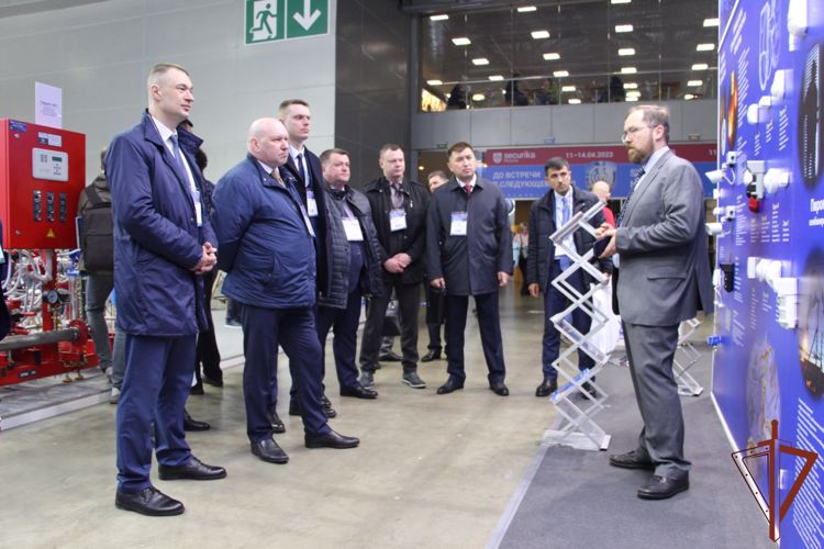 Росгвардия показала техновинки в сфере охраны на выставке "Securika Moscow 2022"