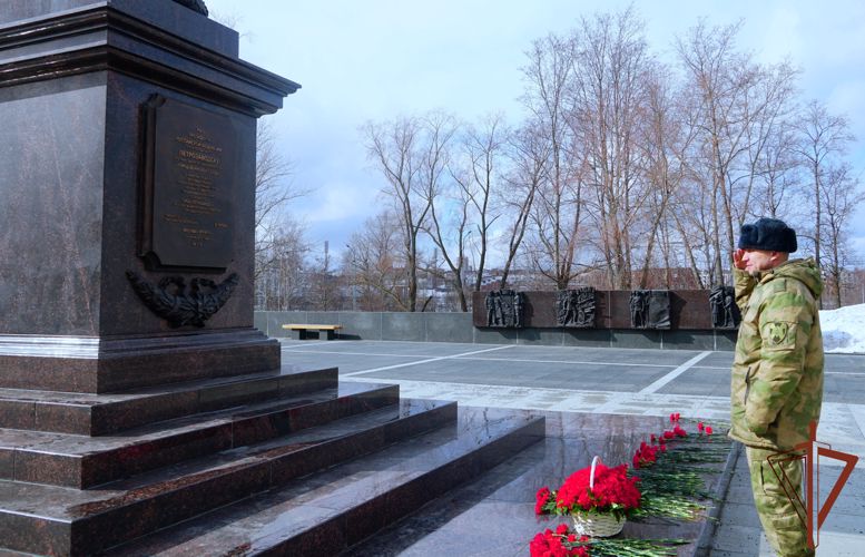 Росгвардия приняла участие в мероприятиях к годовщине присвоения Петрозаводску звания «Город воинской славы»