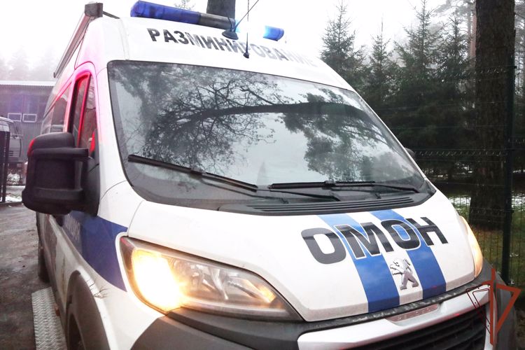  Взрывотехники Росгвардии обследовали снаряд времен Великой Отечественной войны в Санкт-Петербурге