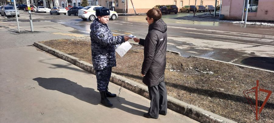 Акцию по профилактике квартирных краж проводит Росгвардия в Подмосковье