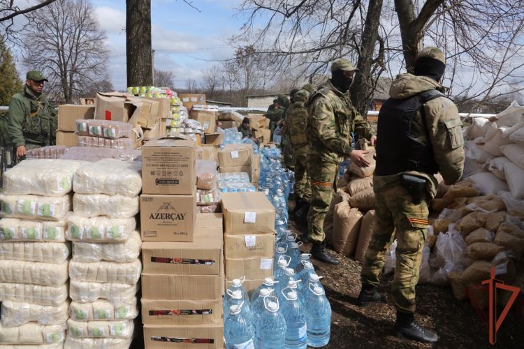 Росгвардия обеспечила доставку 80 тонн гуманитарной помощи для жителей Харьковской области