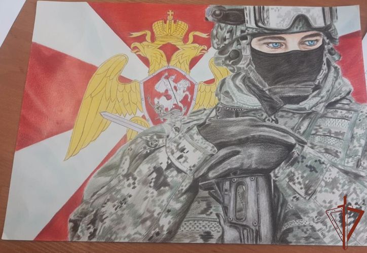 Ученики подшефных Росгвардии школ присоединились к акции «Письмо солдату»