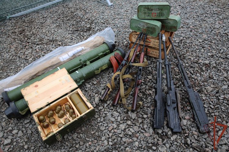 Росгвардейцы обнаружили вооружение и боеприпасы националистов в Харьковской и Запорожской областях