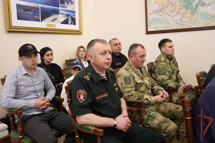 В Кабардино-Балкарии передали государственные награды семьям погибших при исполнении воинского долга росгвардейцев