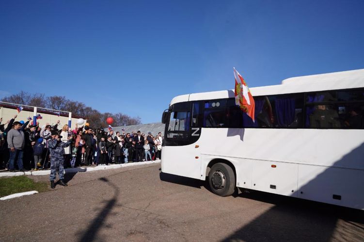 В Уфу вернулись из служебной командировки на Украину росгвардейцы
