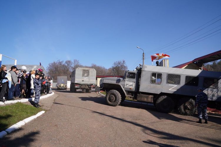В Уфу вернулись из служебной командировки на Украину росгвардейцы