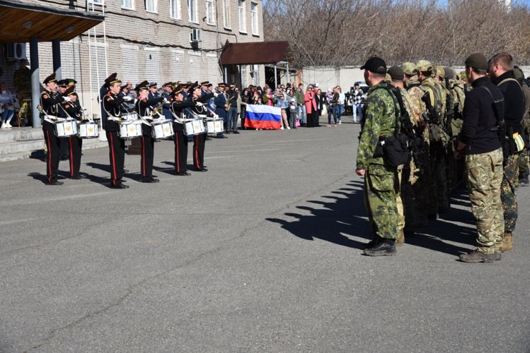 Росгвардейцев-участников специальной военной операции встретили в Удмуртии