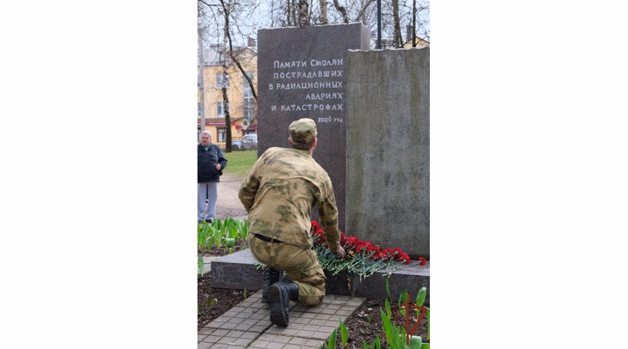 В Центральном округе Росгвардии прошли мероприятия, посвященные 36-й годовщине Чернобыльской катастрофы