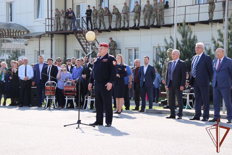  В Кабардино-Балкарии встретили росгвардейцев, выполнявших задачи вне пунктов постоянной дислокации