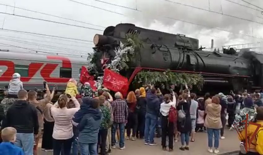 Росгвардия обеспечила безопасность «Эшелона Победы» в Тюмени
