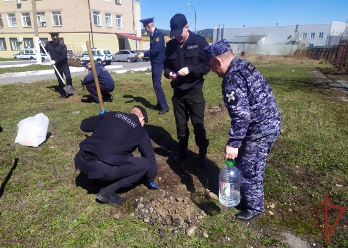 В преддверии Дня Победы Росгвардия проводит памятные мероприятия на Южном Урале