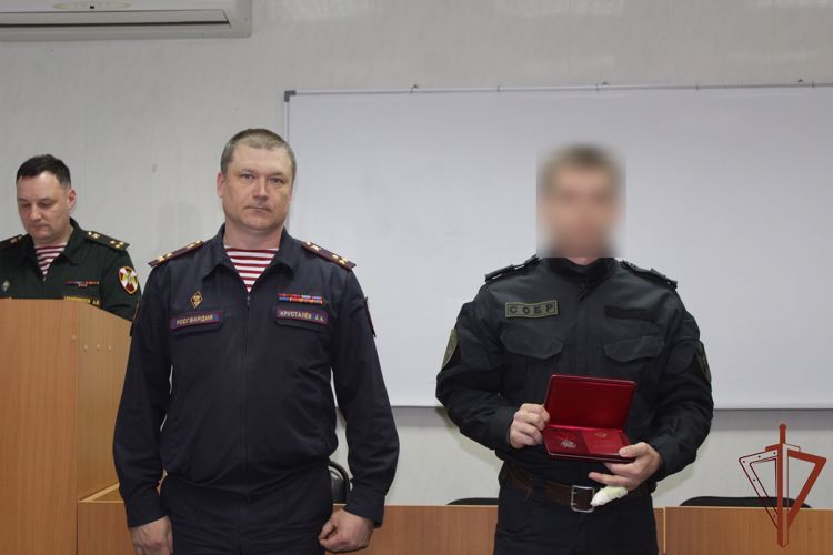 Сотрудникам спецподразделений Управления Росгвардии по Вологодской области вручены государственные награды