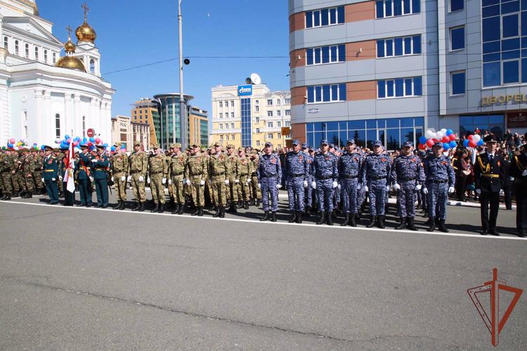 Посвященные Дню Победы мероприятия прошли в Приволжском округе Росгвардии