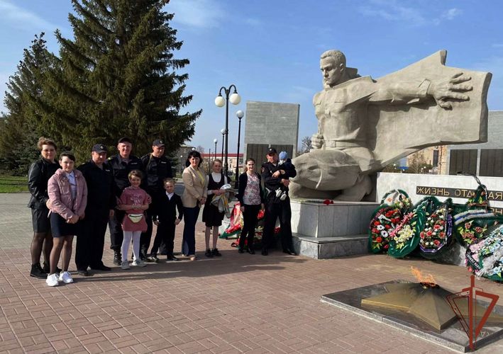 В преддверии Дня Победы Росгвардия проводит памятные мероприятия на Южном Урале