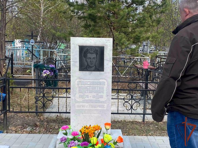 Росгвардейцы облагородили места захоронений участников Великой Отечественной войны в Зауралье