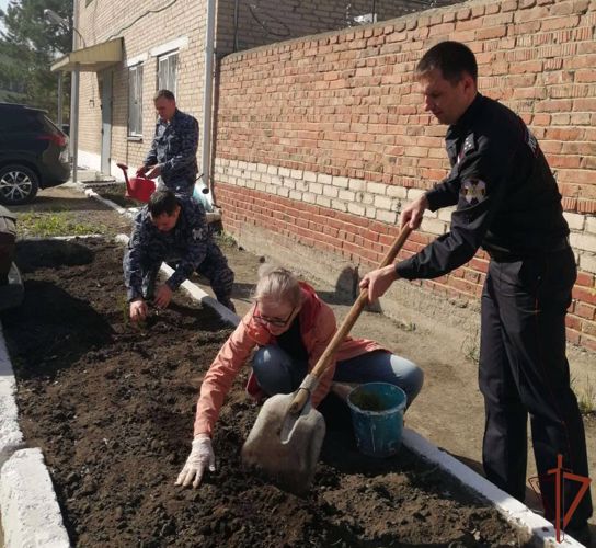 В преддверии Дня Победы Росгвардия проводит памятные мероприятия на Южном Урале