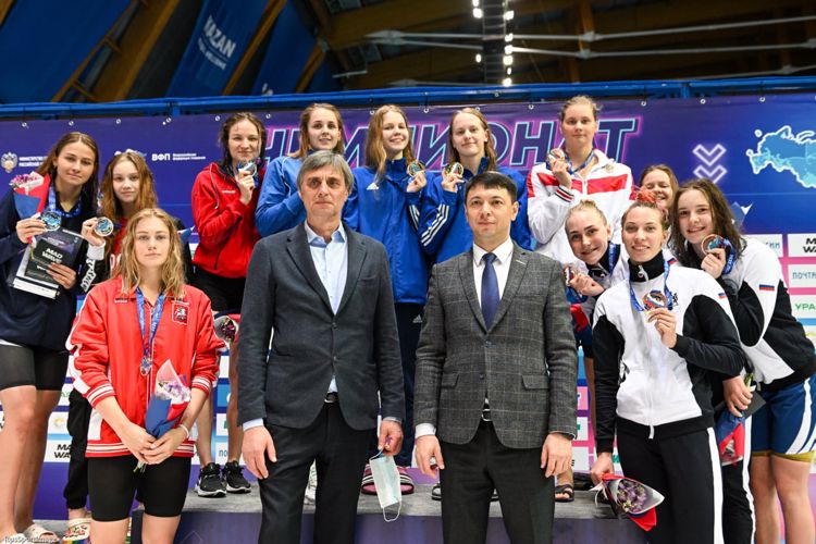 Спортсмены Росгвардии стали призерами чемпионата России по плаванию