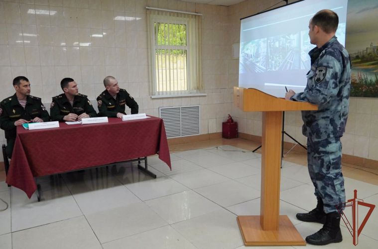 Конференция по организации войскового питания прошла в Центральном округе Росгвардии 