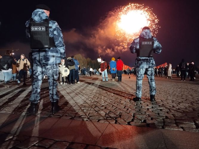 Росгвардия обеспечила безопасность празднования Дня Победы в Москве