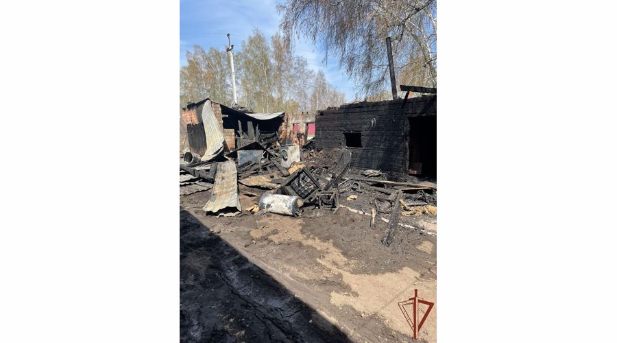 Пожилую пару спасли из огня сотрудники Росгвардии в Новосибирске