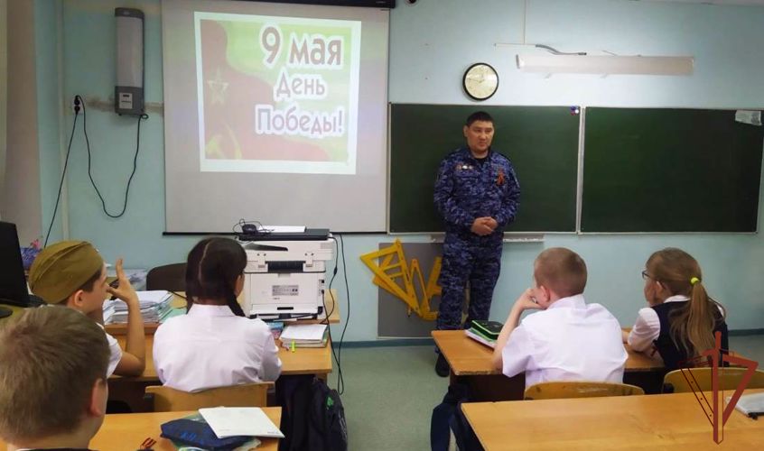 В канун Дня Великой Победы Росгвардии провела патриотические мероприятия на Урале