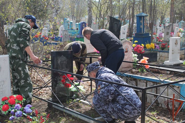 В Башкирии росгвардейцы почтили память отца Героя России Анатолия Романова - Романова Александра Матвеевича