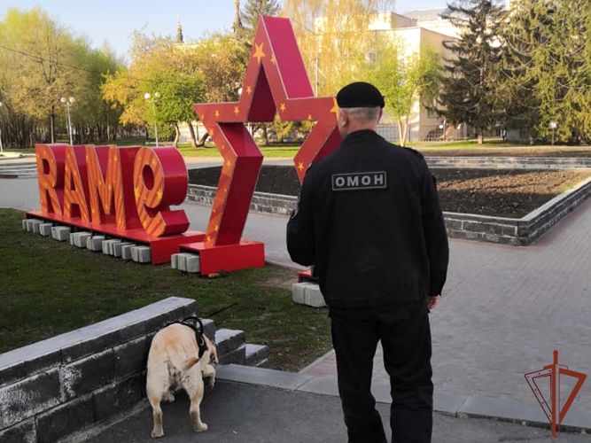 Росгвардия обеспечила безопасность празднования Дня Великой Победы на Урале