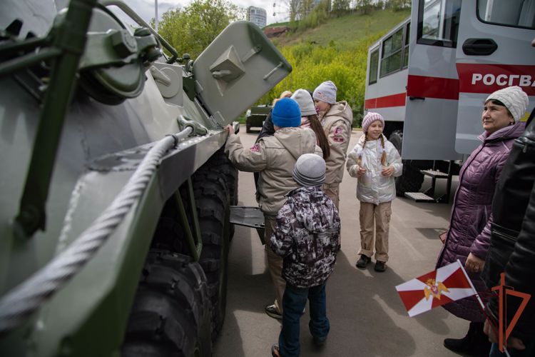 В Приволжском округе Росгвардии прошла выставка «День передовых технологий»