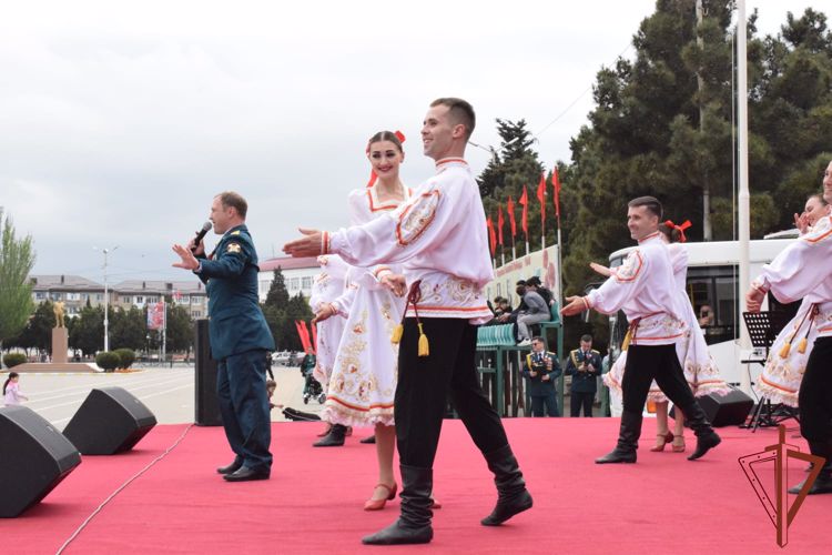 В Каспийске состоялся концерт Ансамбля песни и пляски Северо-Кавказского округа Росгвардии
