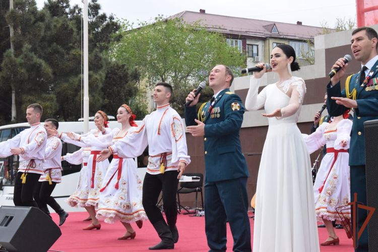 В Каспийске состоялся концерт Ансамбля песни и пляски Северо-Кавказского округа Росгвардии
