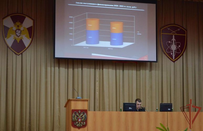 В Уральском округе Росгвардии состоялся сбор с руководителями финансово-экономических подразделений