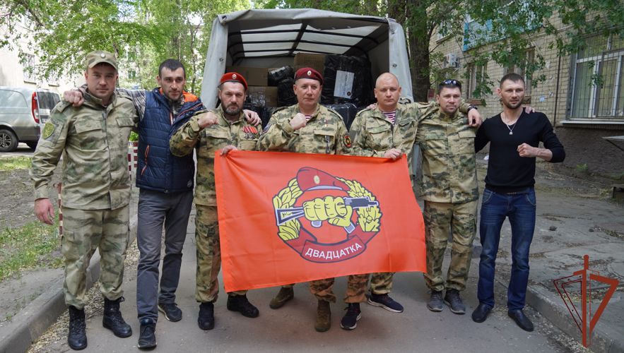 Ветераны саратовского спецназа поддержали бойцов, участвующих в специальной военной операции