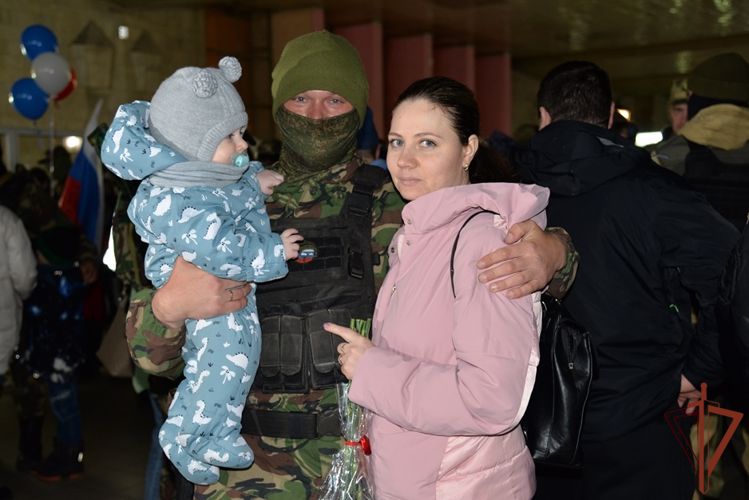 В Сургуте сотрудники ОМОН «Стерх» Росгвардии вернулись из служебной командировки 