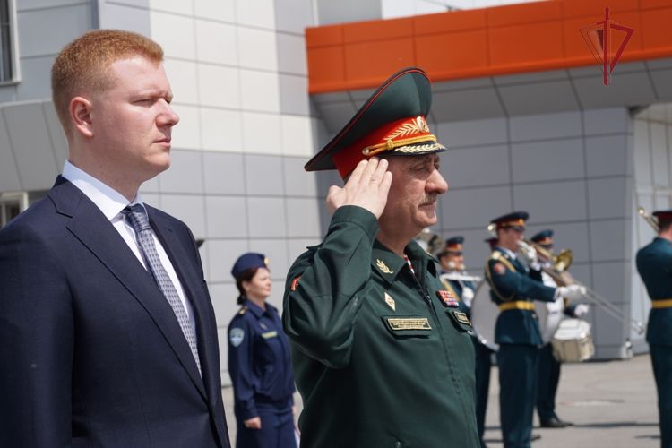 В Хабаровске состоялась торжественная встреча вернувшихся со спецоперации военнослужащих