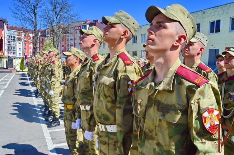 Калининградский полк Северо-Западного округа Росгвардии отметил 79-ю годовщину создания