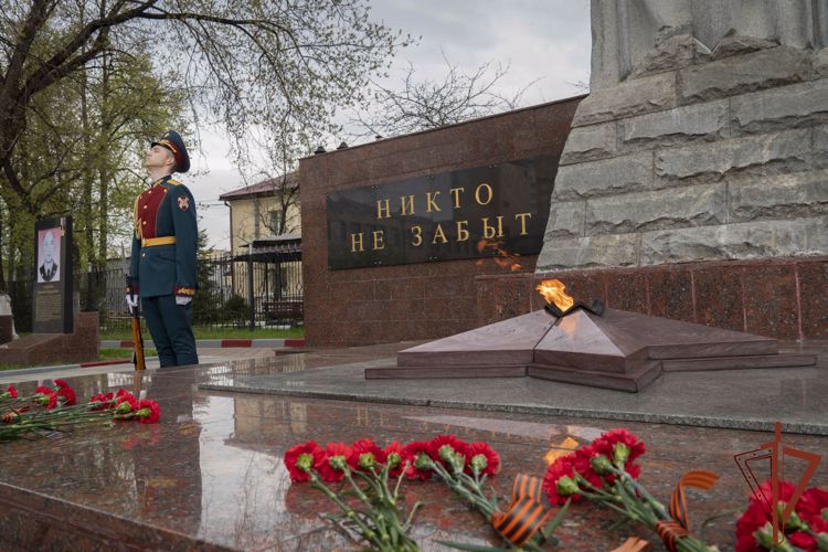 В Центральном округе Росгвардии проходят торжественные мероприятия, посвященные Дню Победы