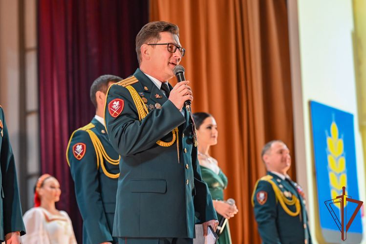 На Ставрополье с праздничной программой выступил Ансамбль песни и пляски Северо-Кавказского округа Росгвардии