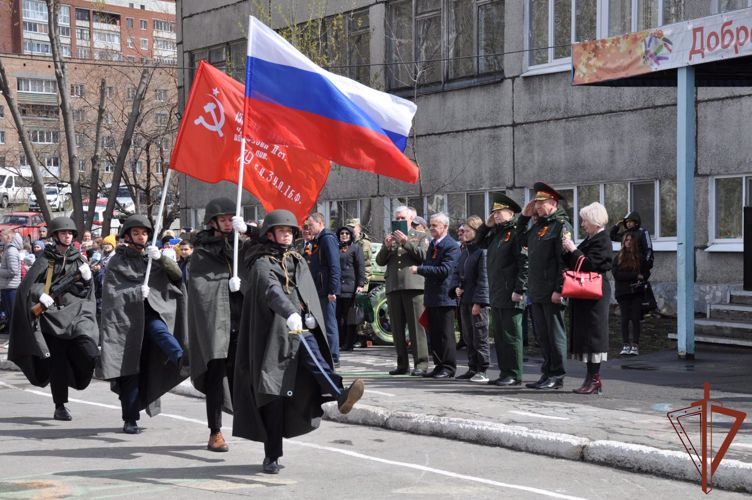 Патриотические мероприятия ко Дню Победы проводит Росгвардия на Урале (видео)