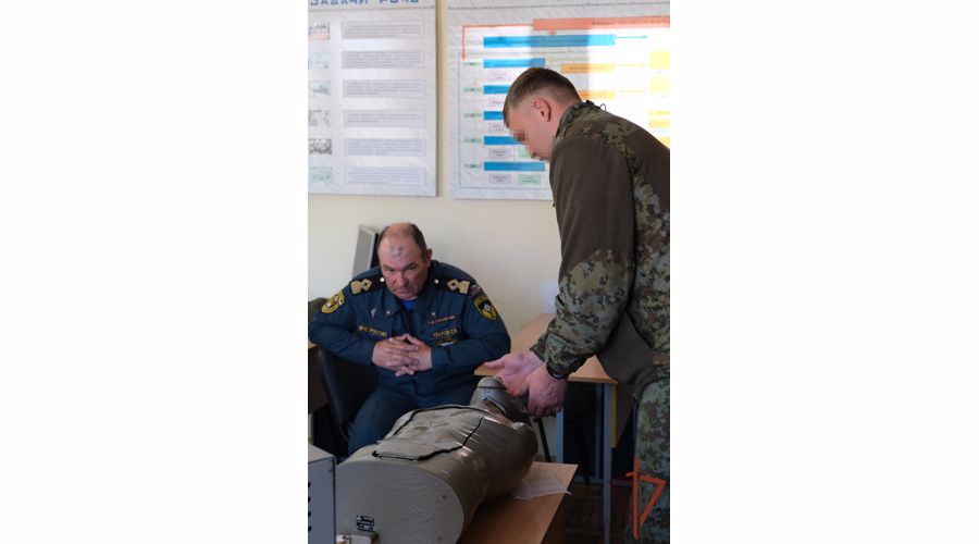 Учебно-методический сбор росгвардейцев - нештатных спасателей на воде состоялся в Смоленске 