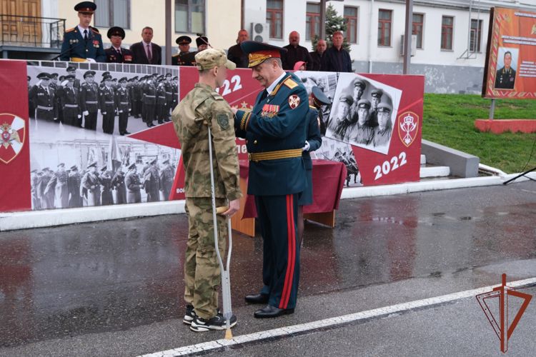 В Хабаровске состоялись торжественные мероприятия,  посвященные 100-летию образования воинской части Росгвардии